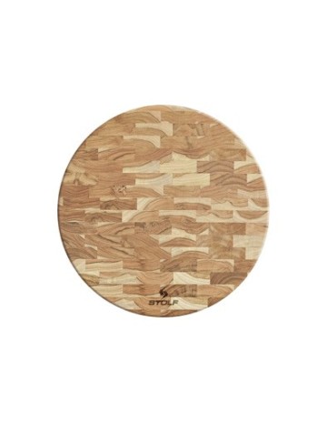 Tabla de madera redonda