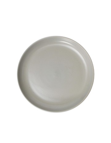 Plato cerámica 26,5 cm gris