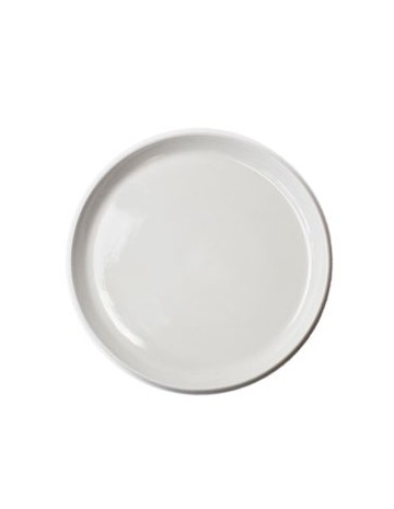 Plato cerámica 27 cm blanco